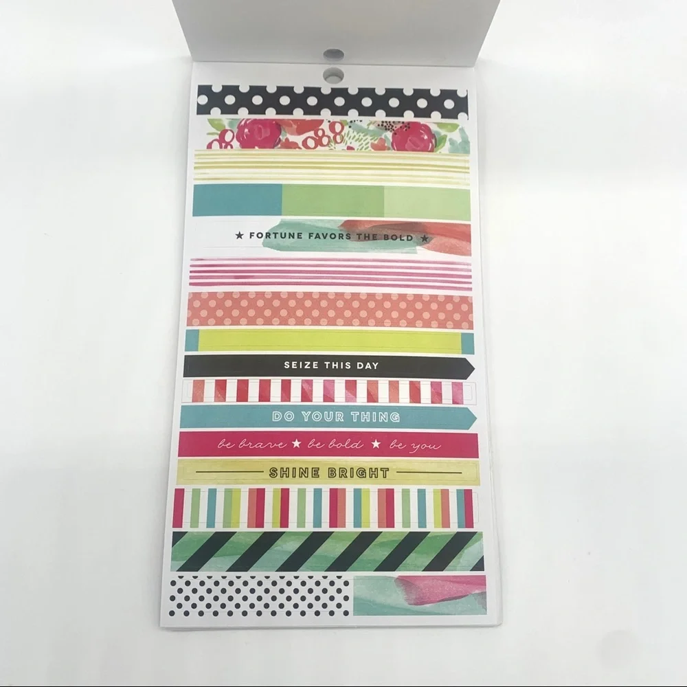 Happy Planner Water Colors Sticker Sheet Book